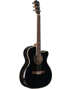 Violão Elétrico Tagima Walnut Series Ws-35 Eq Bk Black