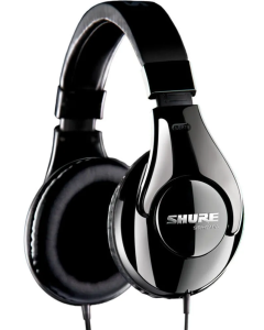 Fone De Ouvido Profissional Shure Srh240a Srh 240 Preto