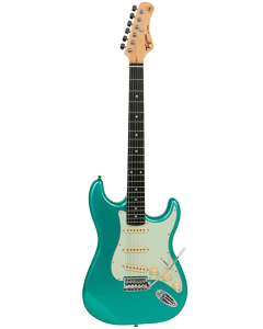 Guitarra Tagima Metalic Surf Green Tg 500 Msg Verde Metálico