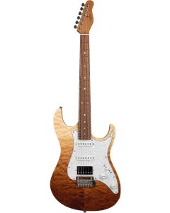 Guitarra Tagima Super Strato Stella Dw Transparent Brown