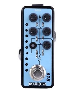 Pedal Pré-amp Mooer M018 Custom 100 P/ Guitarra M 018