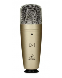 Microfone Behringer Profissional C1 Condensador Dourado C-1