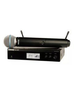 Sistema Microfone Sem Fio De Mão Blx24rbr/b58-m15 - Shure