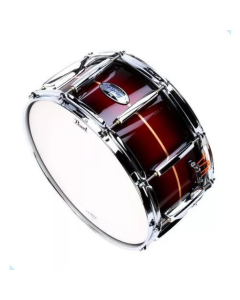 Caixa Pearl Masters Maple 14x6 Mct1465s 836 Red Burst Stripe