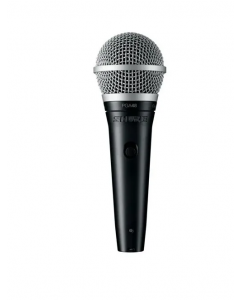 Microfone Shure Pga48-qtr Dinâmico Cardioide De Mão