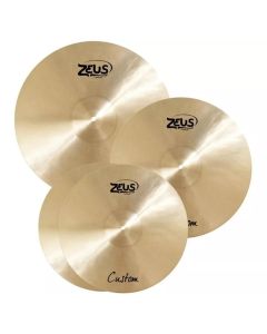 Kit Pratos Zeus Custom Set C 14 16 20 Hihat Crash Ride + Bag