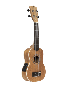 Ukulele Stagg US Soprano US-30 E Natural Elétrico