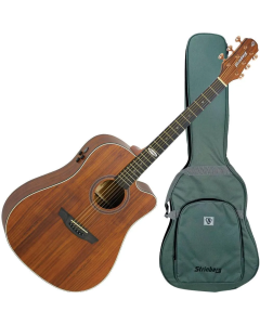 Violão Elétrico Strinberg Sd300c KS Folk Koa Satin C/ Bag