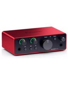 Kit Interface de Audio Focusrite Scarlett Solo Studio 4ª Ger