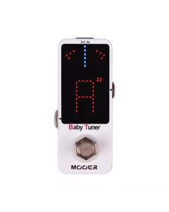 Pedal Mooer Afinador Baby Tuner Mtu1 Para Guitarra Baixo